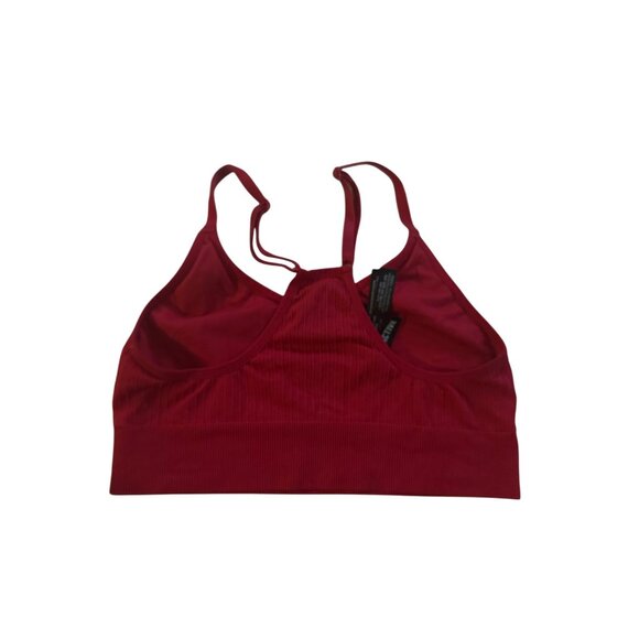 PINK Victorias Secret Active Red Bralette Size Small - Picture 6 of 6